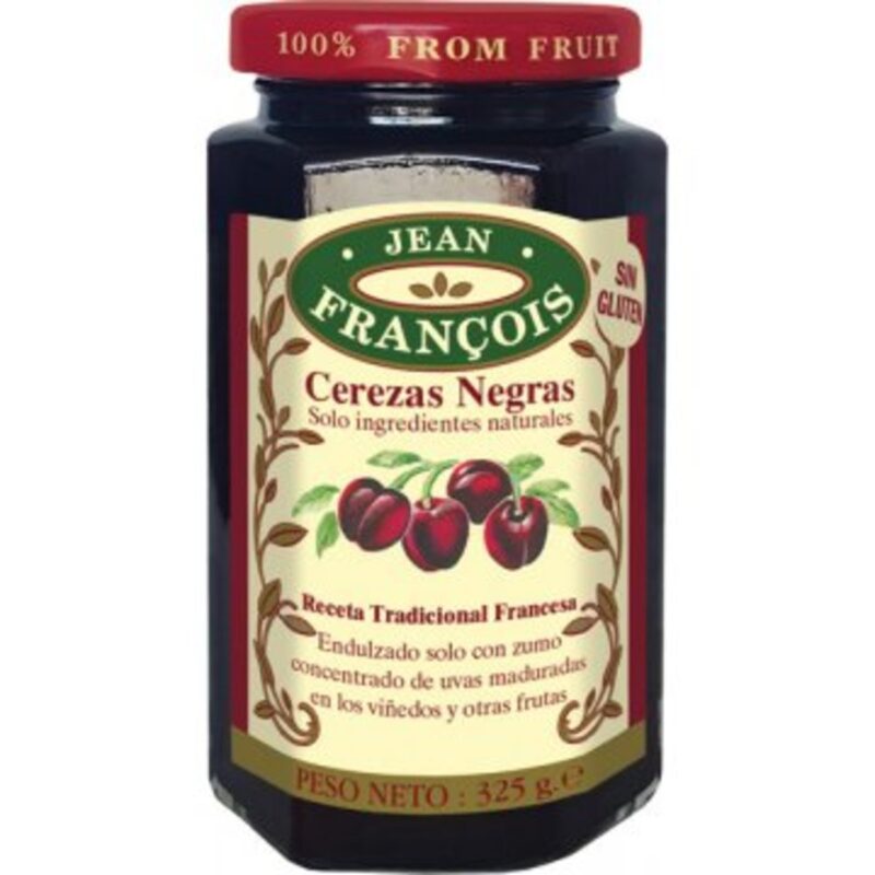 Mermeladas cerezas negras