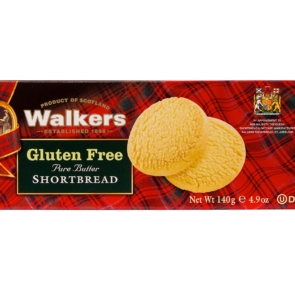 Galletas de mantequilla sin gluten walkers
