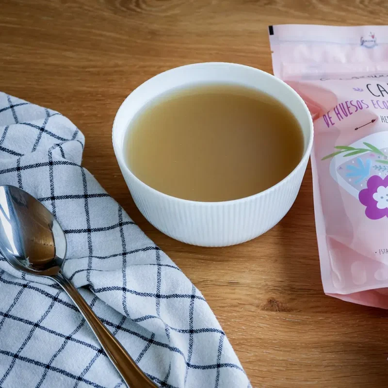 Caldo de Huesos sin sal 500 ml. SANTAPACIENCIA - Imagen 3