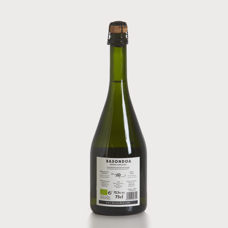 Basondoa Brut Nature 2016 Blanc de Noirs - Imagen 2